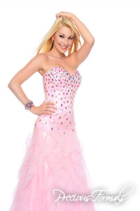 P21044 - Precious Formals collection shown in Soft Pink