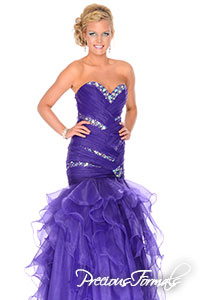 P21035 - Precious Formals collection shown in Divine Purple