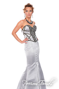 P21115 - Precious Formals collection shown in Platinum