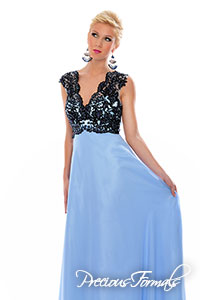 P35083 - Precious Formals collection shown in Light Periwinkle