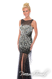 P54000 - Precious Formals collection shown in Black