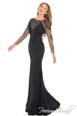 P70232 - Precious Formals collection shown in Black