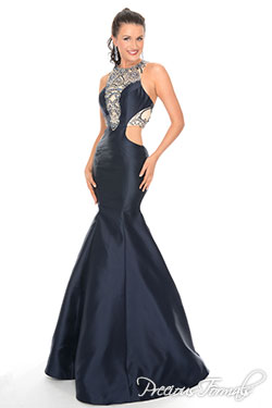 P81010 - Precious Formals collection shown in Navy