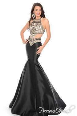 P81015 - Precious Formals collection shown in Black